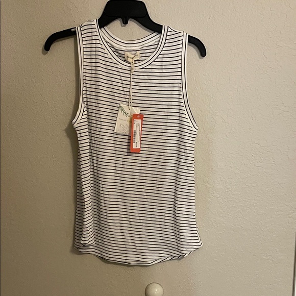 THREAD & SUPPLY SINCLAIR TANK IN NIOR STRIPE-M - Picture 1 of 3